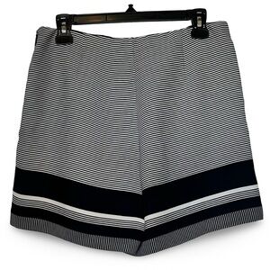 Armani Exchange High Waist Shorts Women's Size 8 Preppy Sailor High Rise Dressy